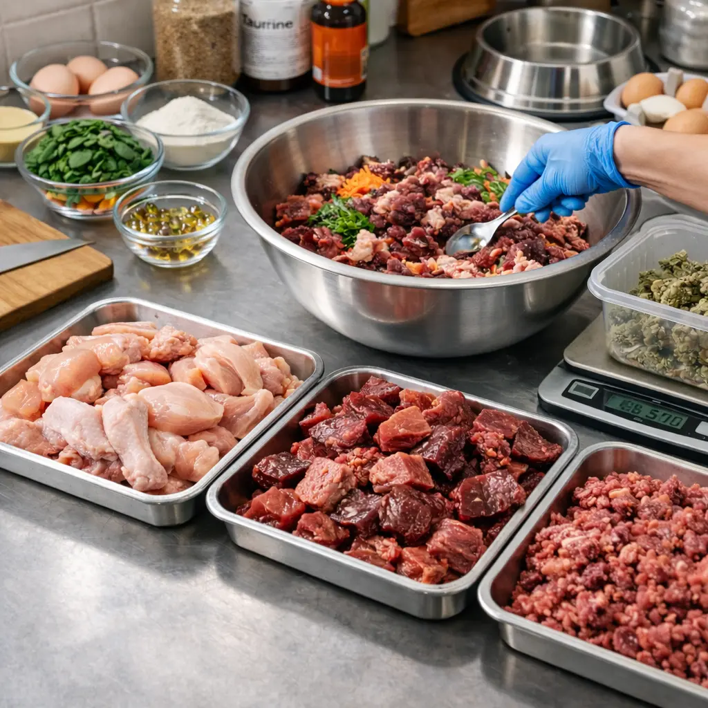 Proceso y preparación Herrero BARF